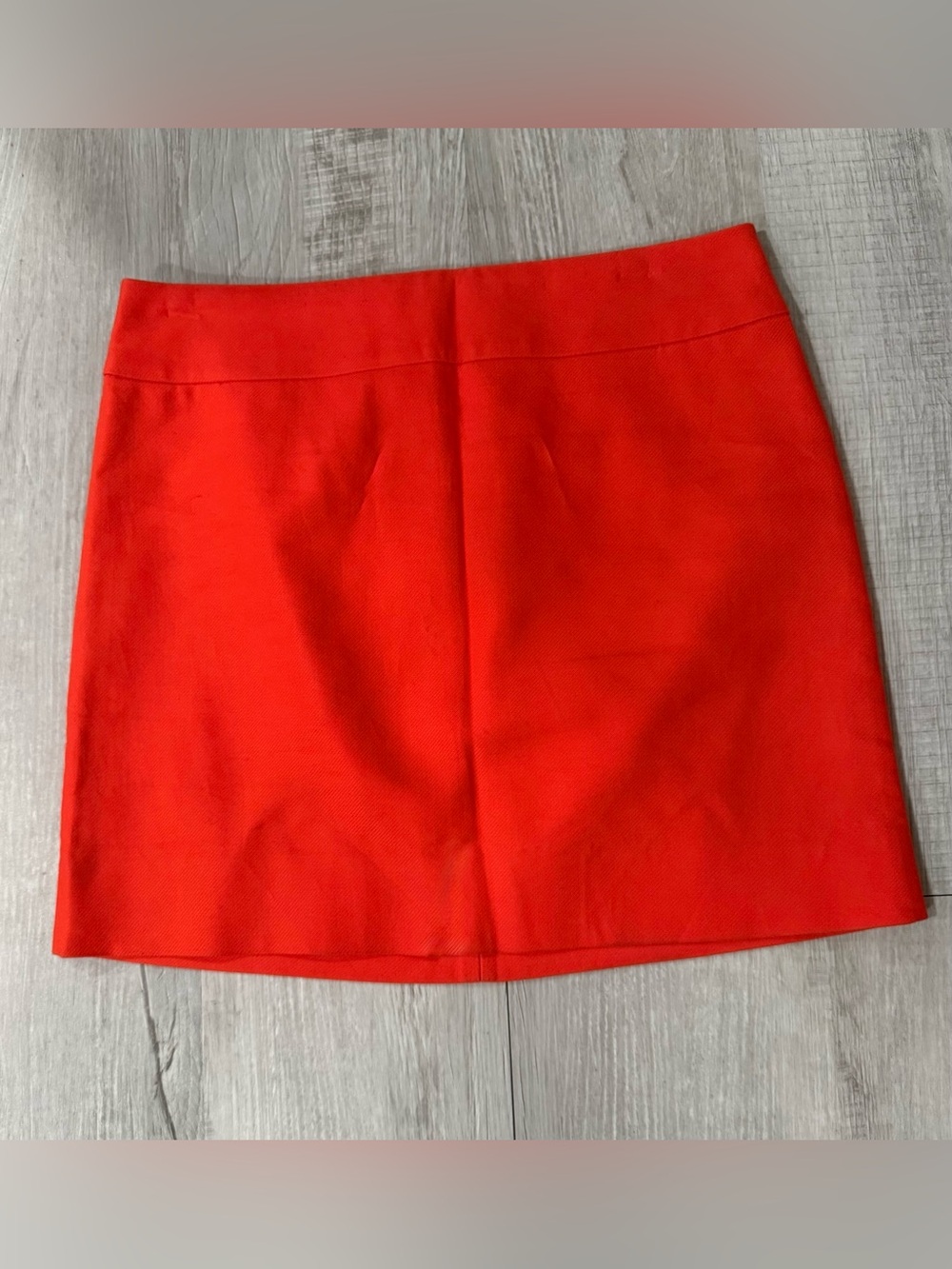 J. Crew Bright Orange Mini Skirt